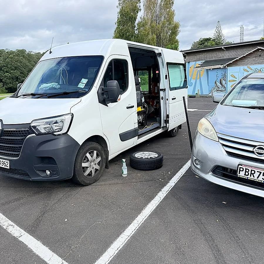 ResQ Geni service van and tyre equipment